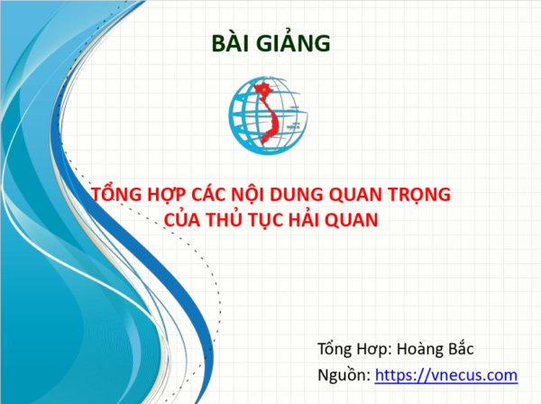 CÁC NỘI DUNG QUAN TRỌNG CỦA TT HQ